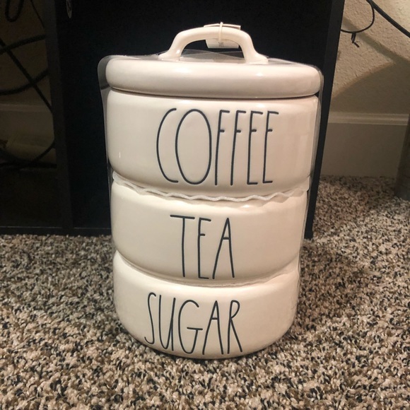 NWT Rae Dunn Stacked Canister Set - Picture 1 of 1